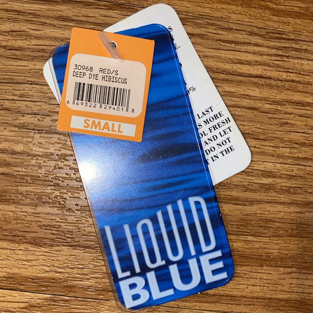 Liquid Blue Bathing Suit - Picture 5 of 7